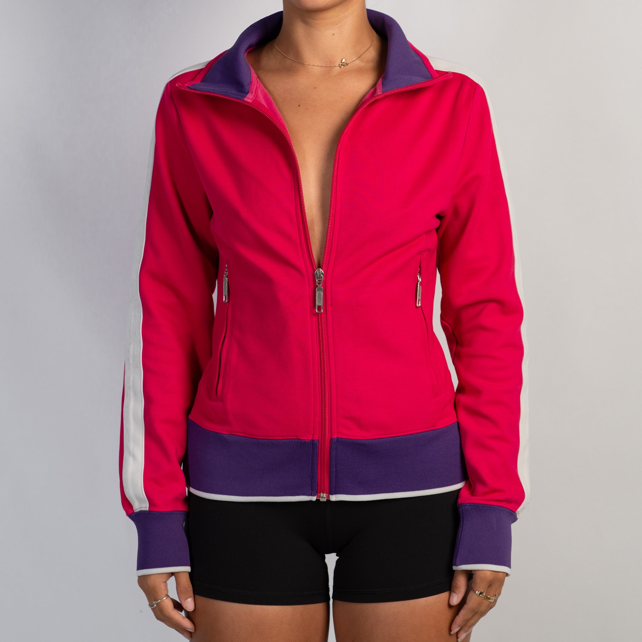HOT PINK TRACK JACKET