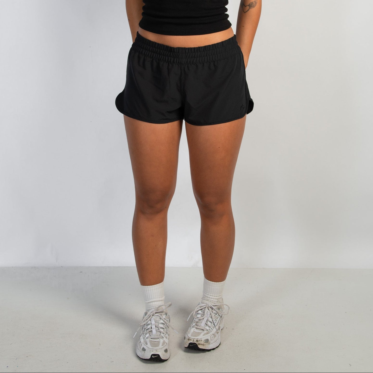 BLACK ACTIVE SHORTS