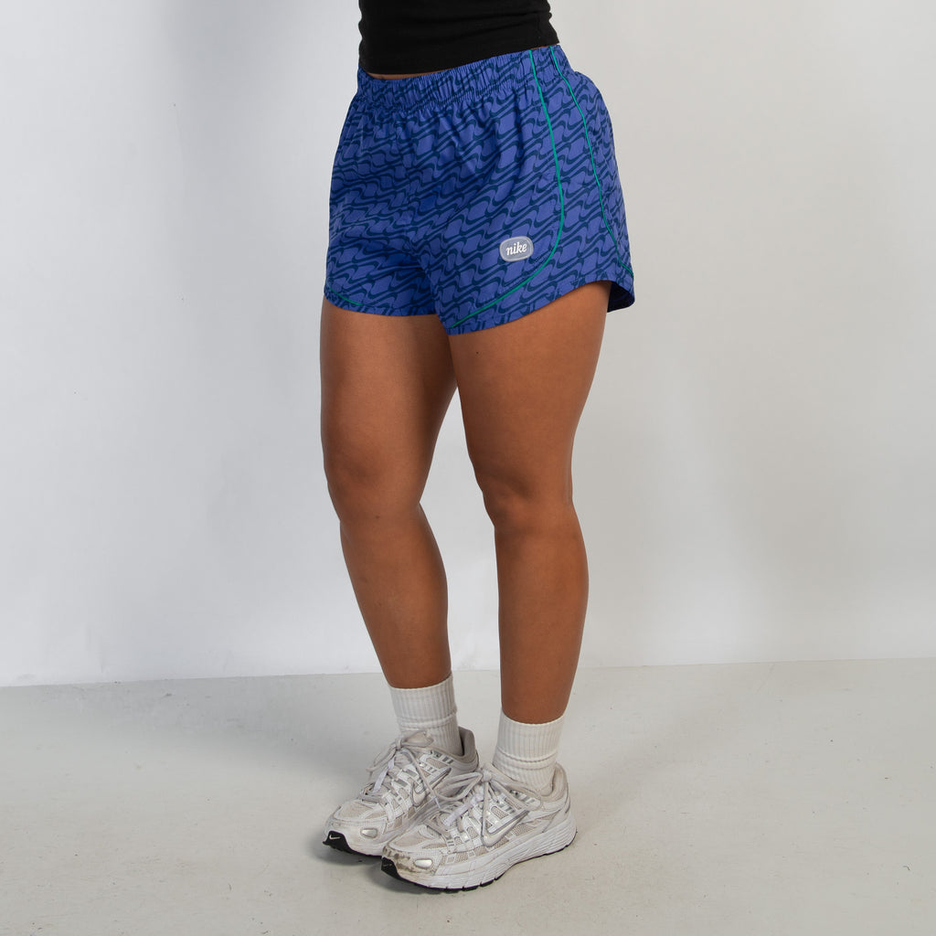 INDIGO PATTERN SHORTS