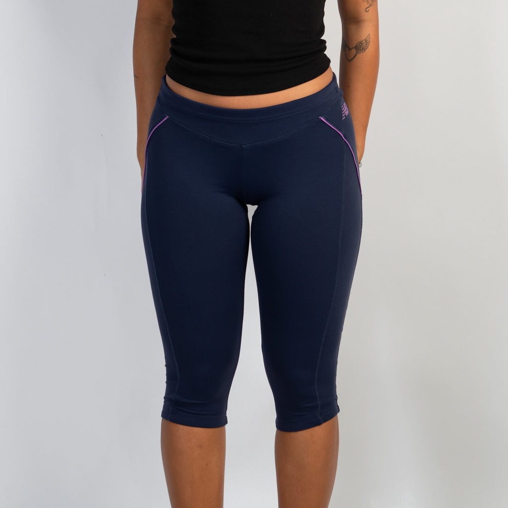 NAVY CAPRI TIGHTS