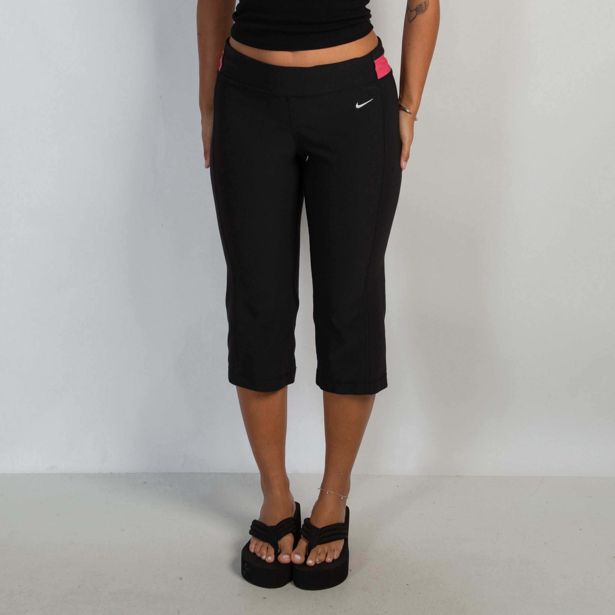 PINK ACCENT 3/4 TIGHTS