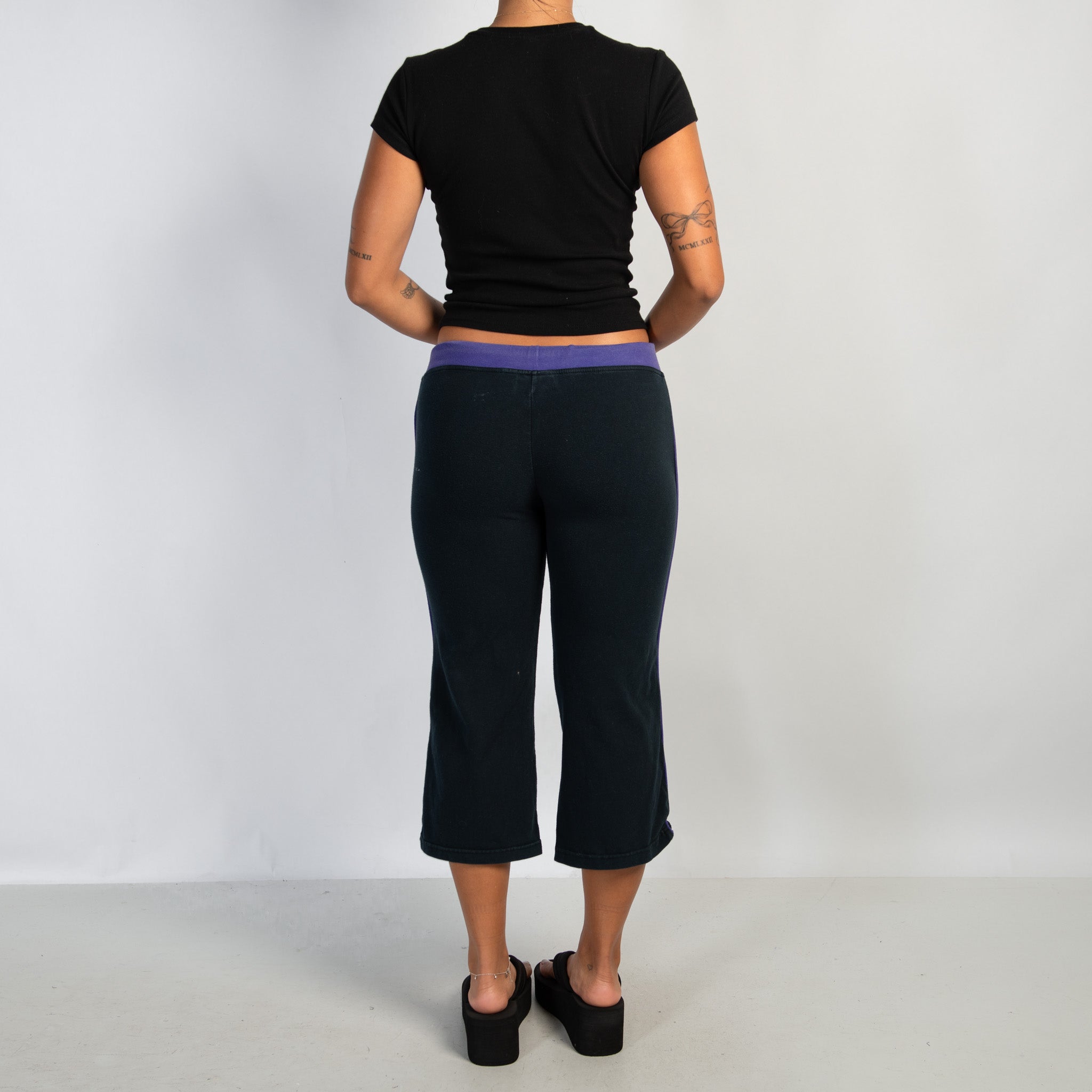 COTTON CAPRI LOUNGE PANTS