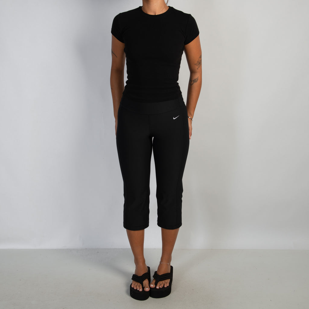 BLACK 3/4 TIGHTS