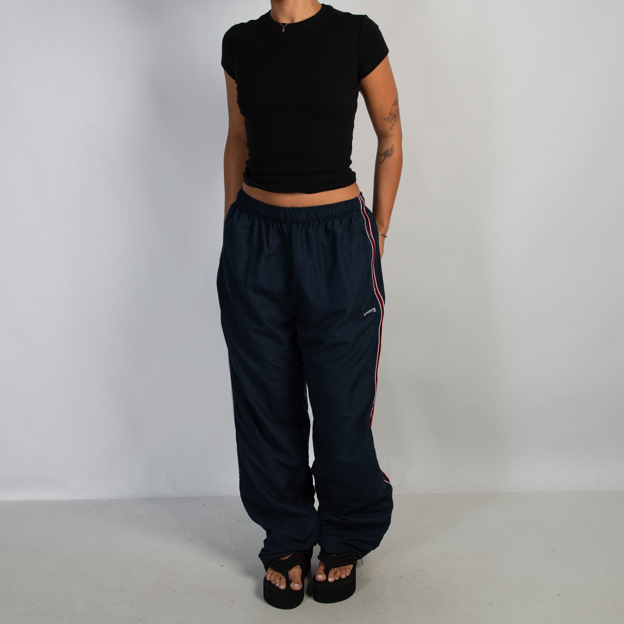 NAVY TRACKSUIT PANTS