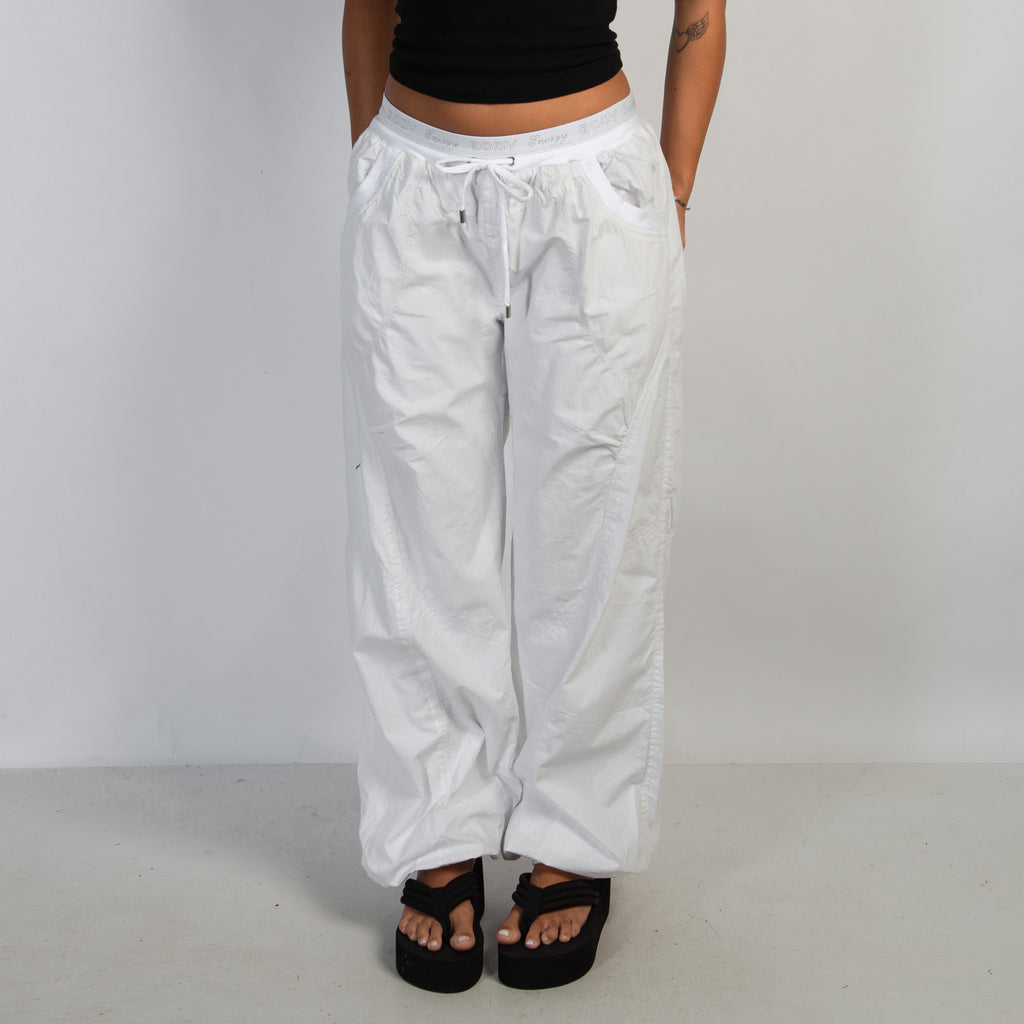 WHITE TRACKSUIT PANTS