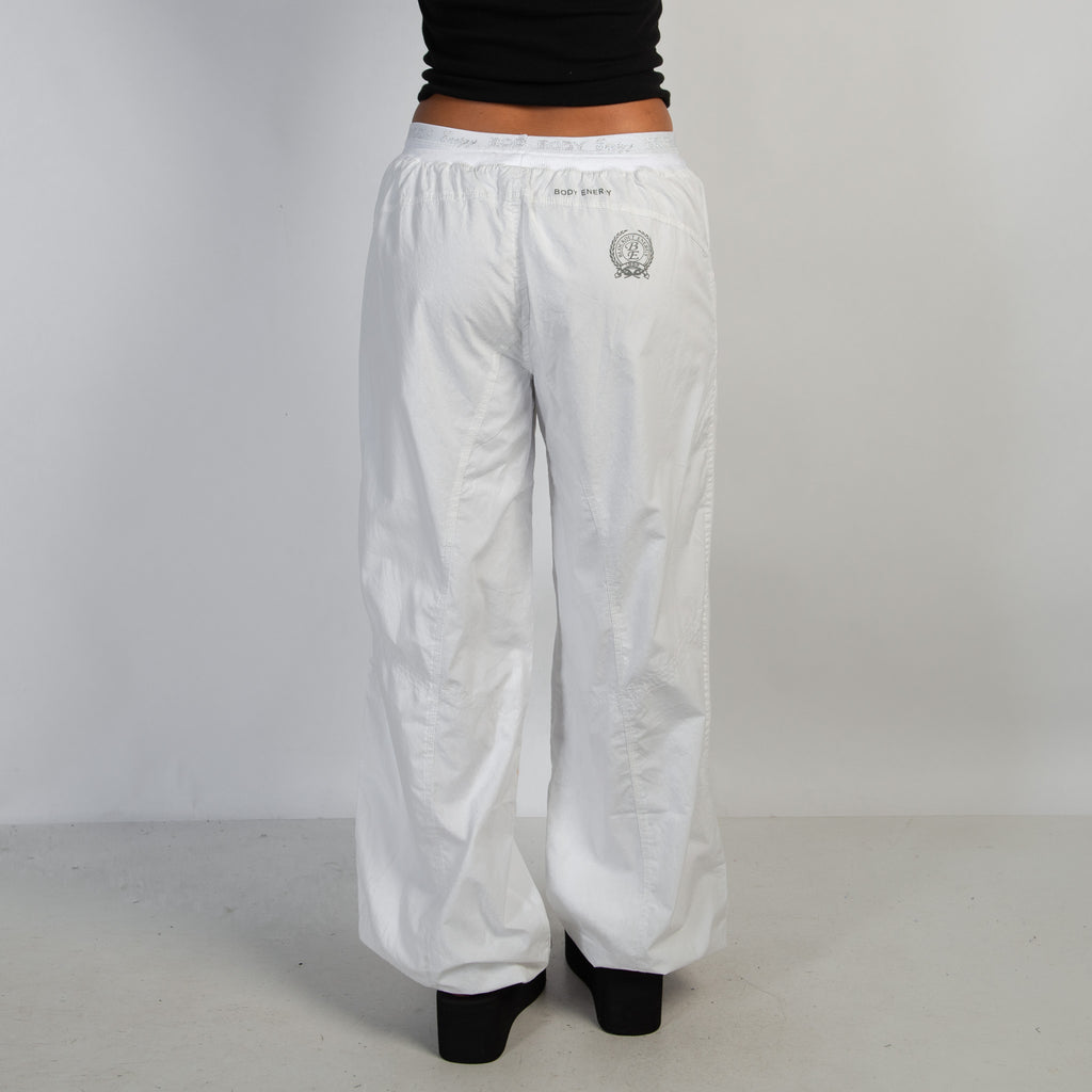 WHITE TRACKSUIT PANTS