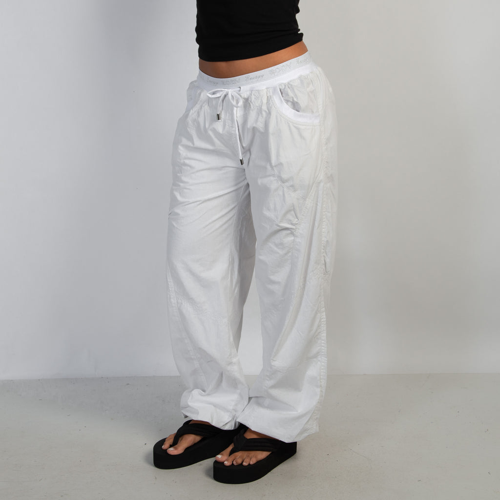 WHITE TRACKSUIT PANTS