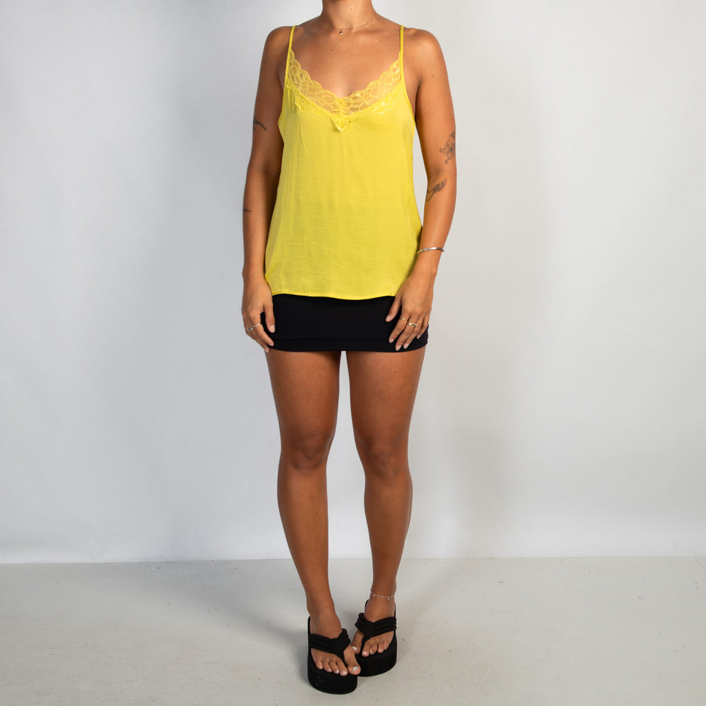 YELLOW SLIP CAMISOLE