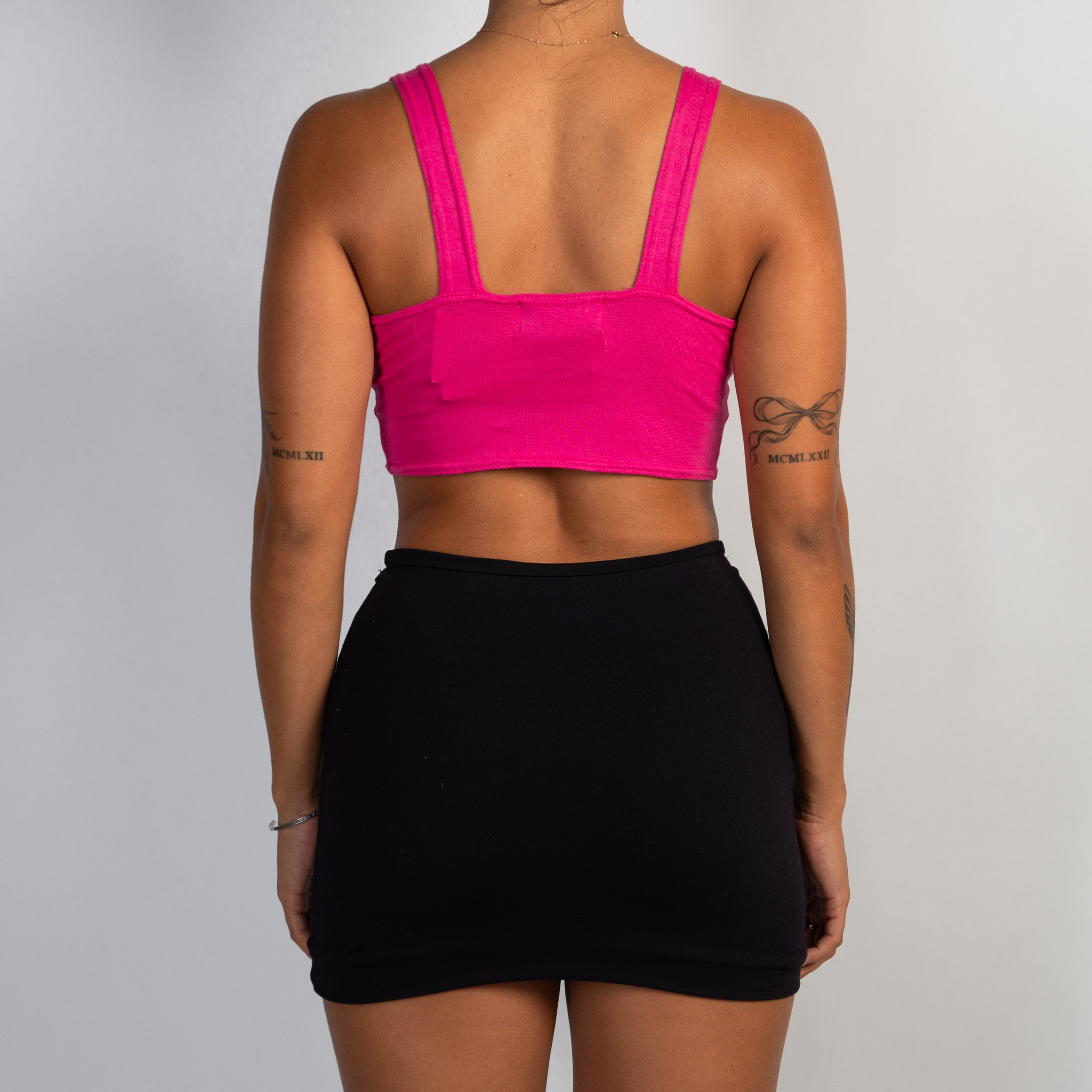HOT PINK CROP TOP