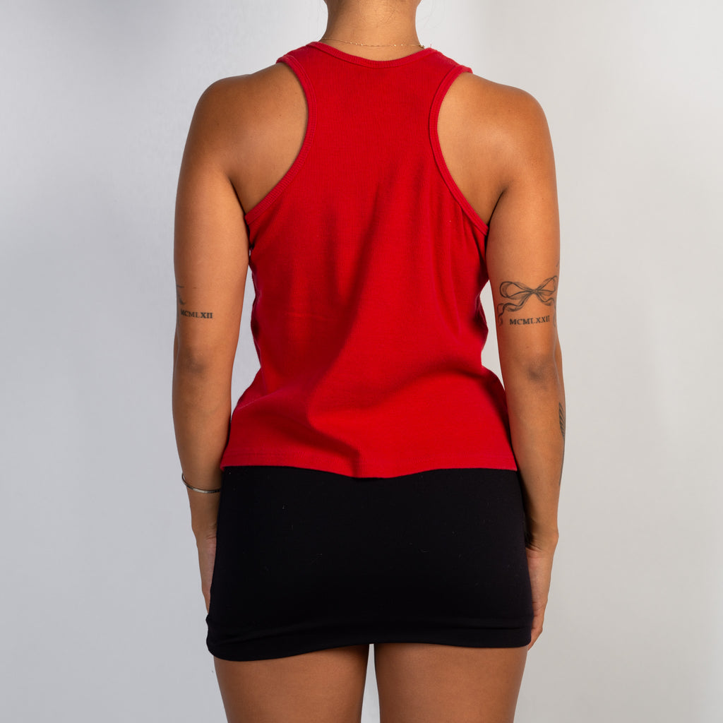 RED TANK TOP