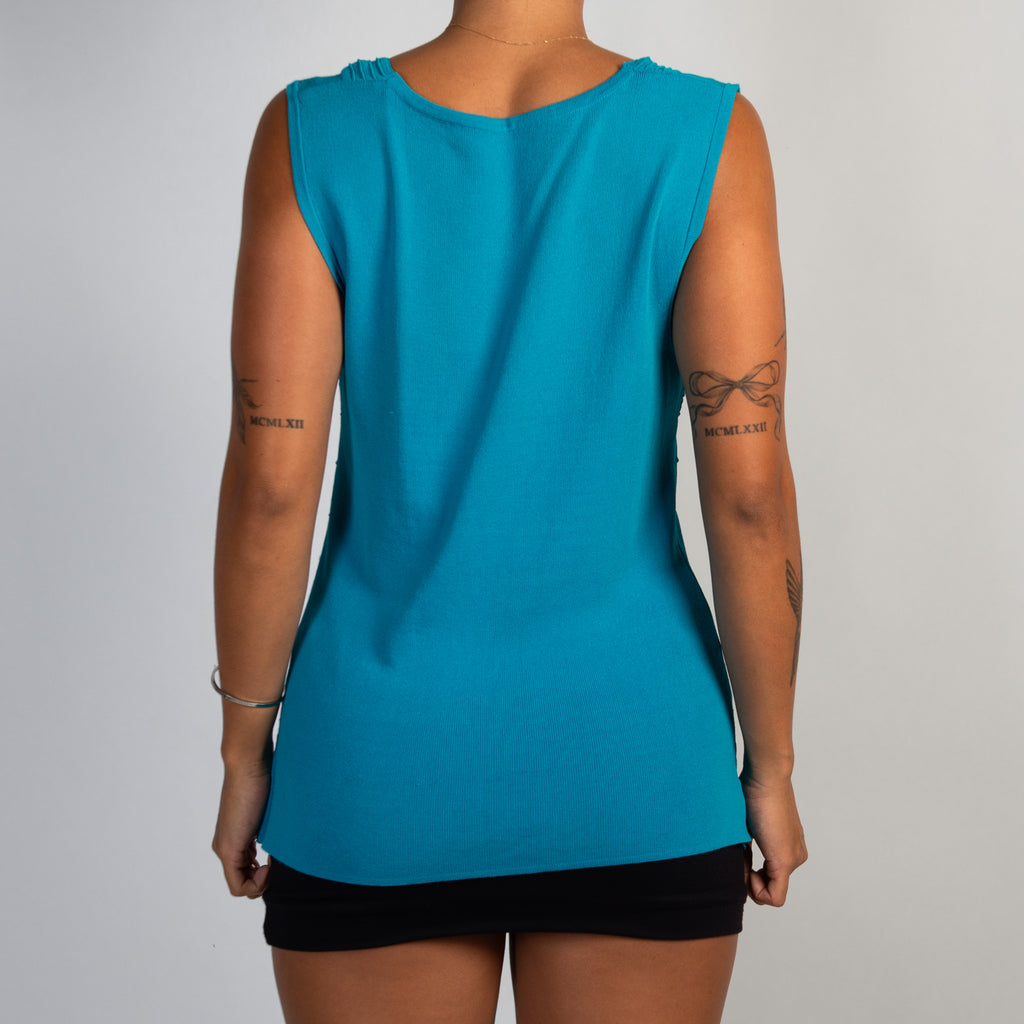 COBALT KNIT TANK TOP