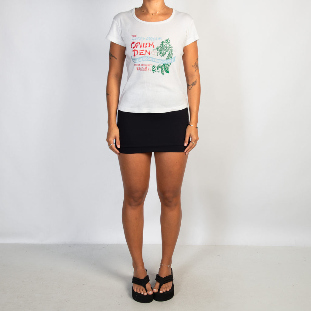 WHITE GRAPHIC BABY TEE