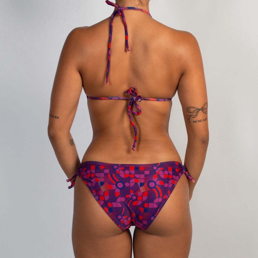 PATTERN CUT OUT SWIMSUIT
