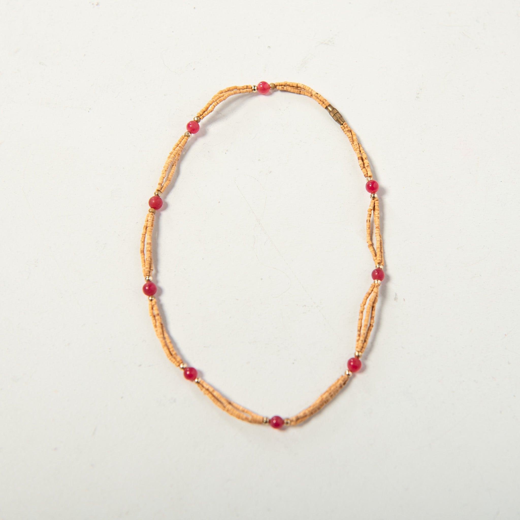 WOODEN BEAD CHOKER