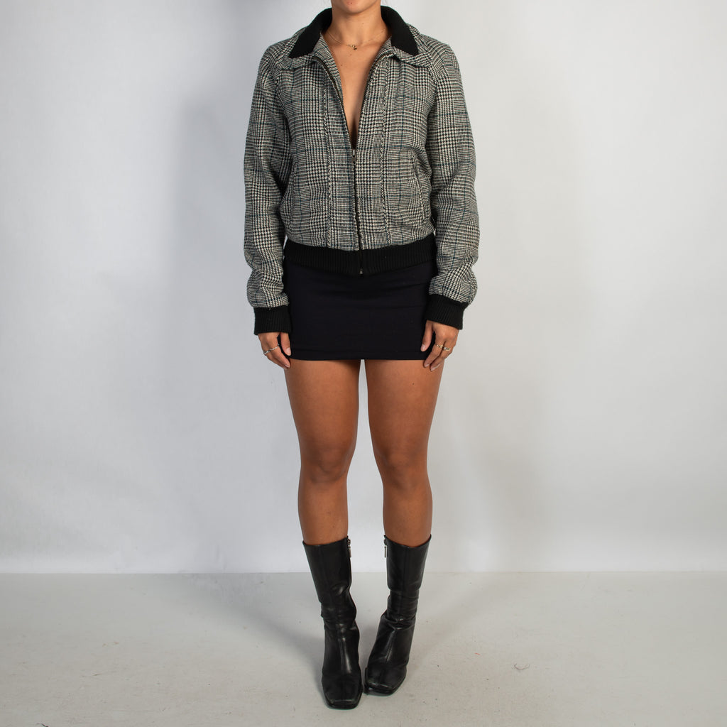 WOOL PATTERN JACKET