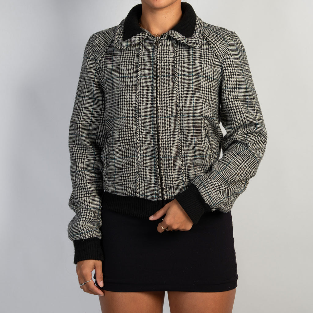 WOOL PATTERN JACKET