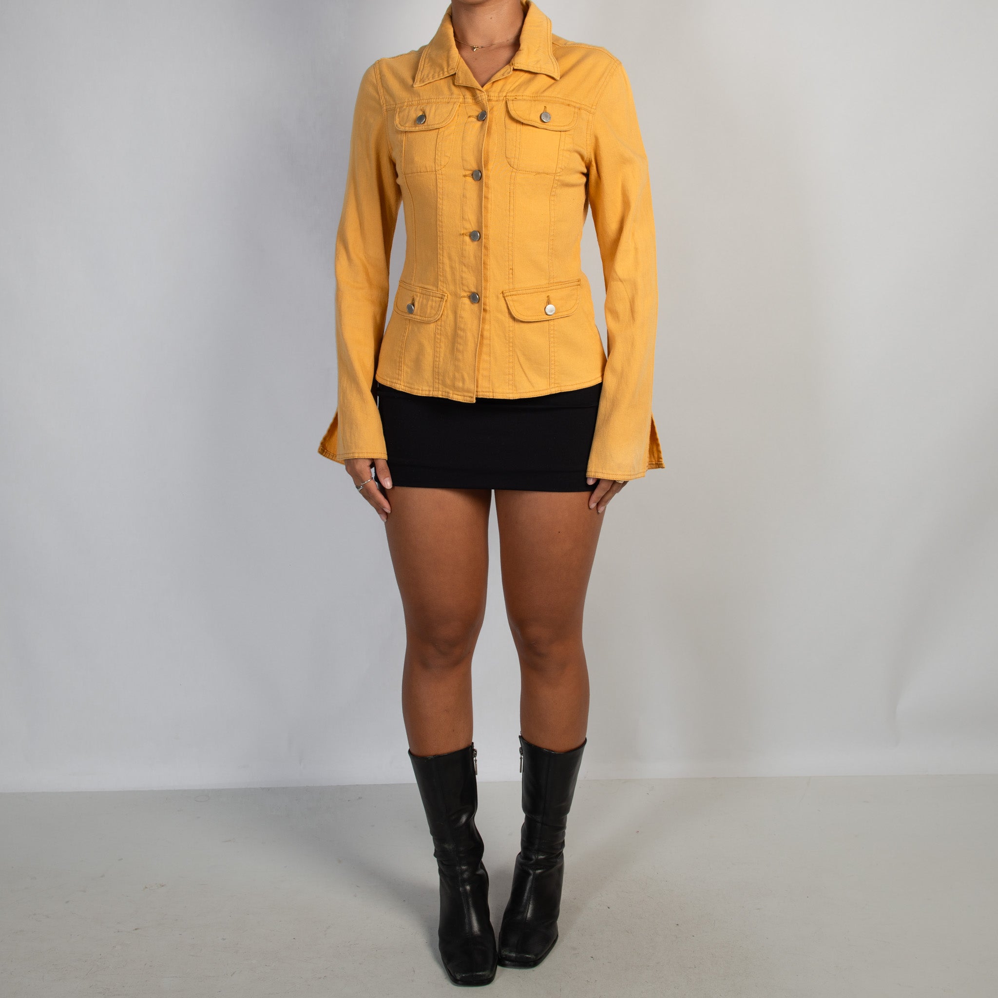YELLOW COTTON JACKET