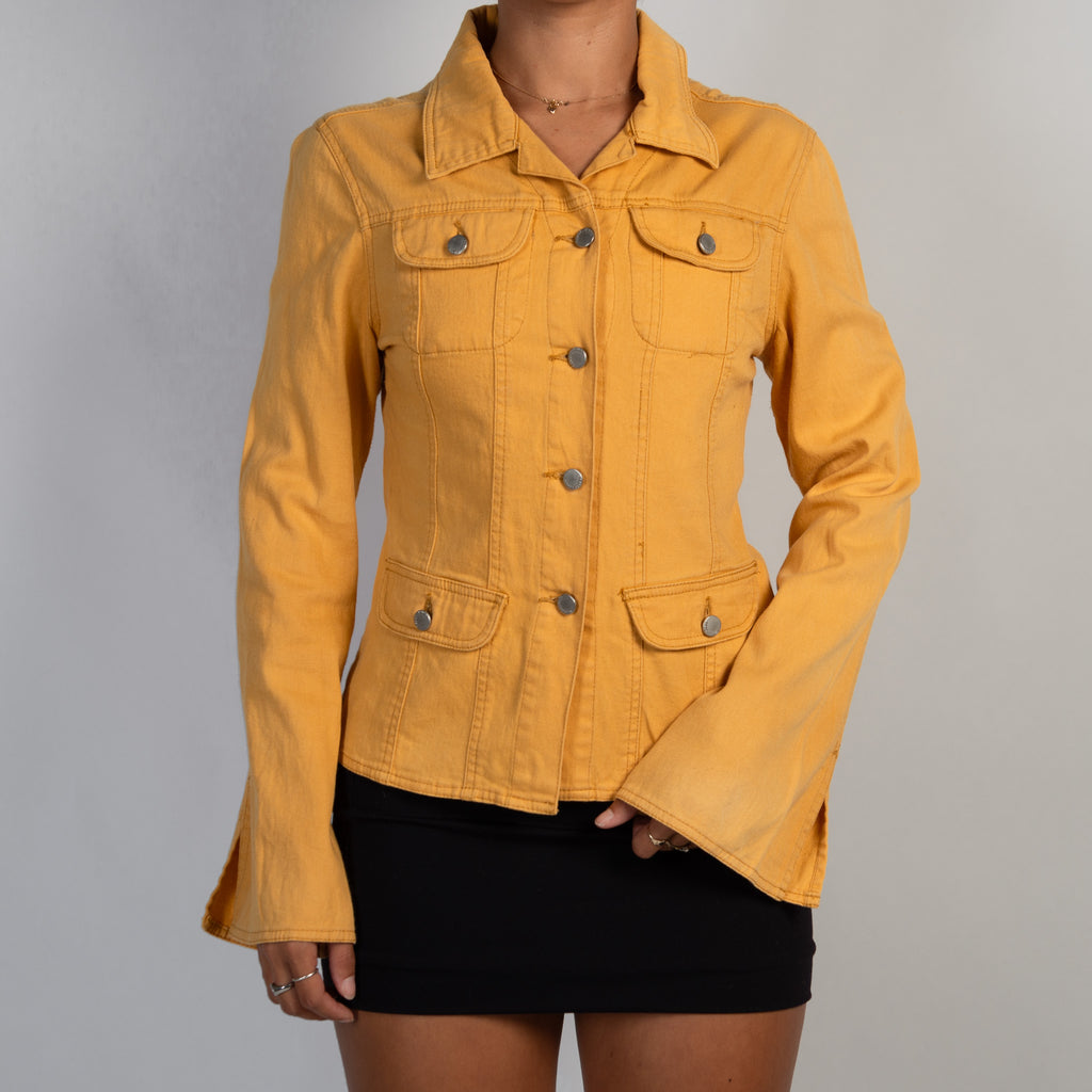 YELLOW COTTON JACKET