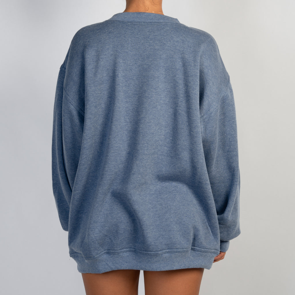 BLUE FLEECE SWEATSHIRT
