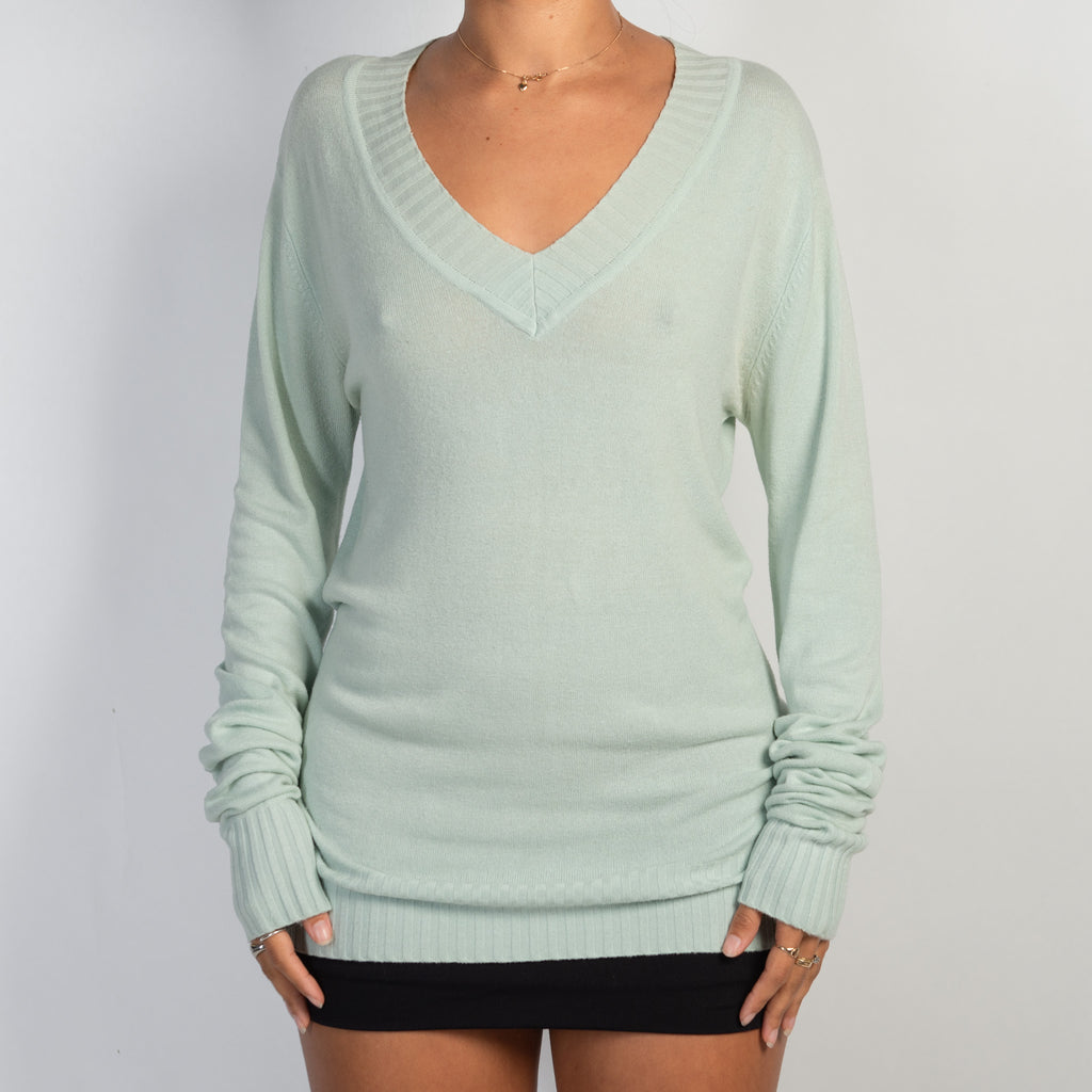 MINT THIN KNIT TOP