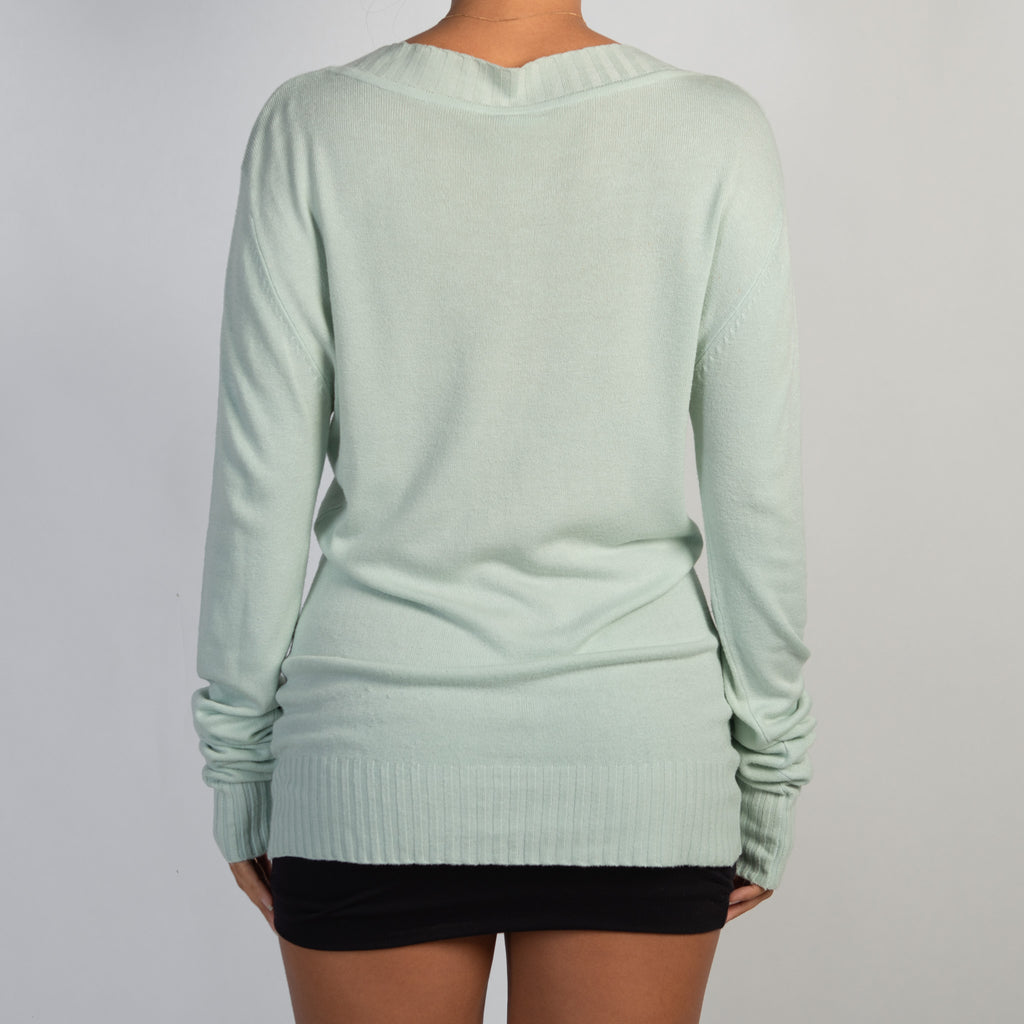 MINT THIN KNIT TOP