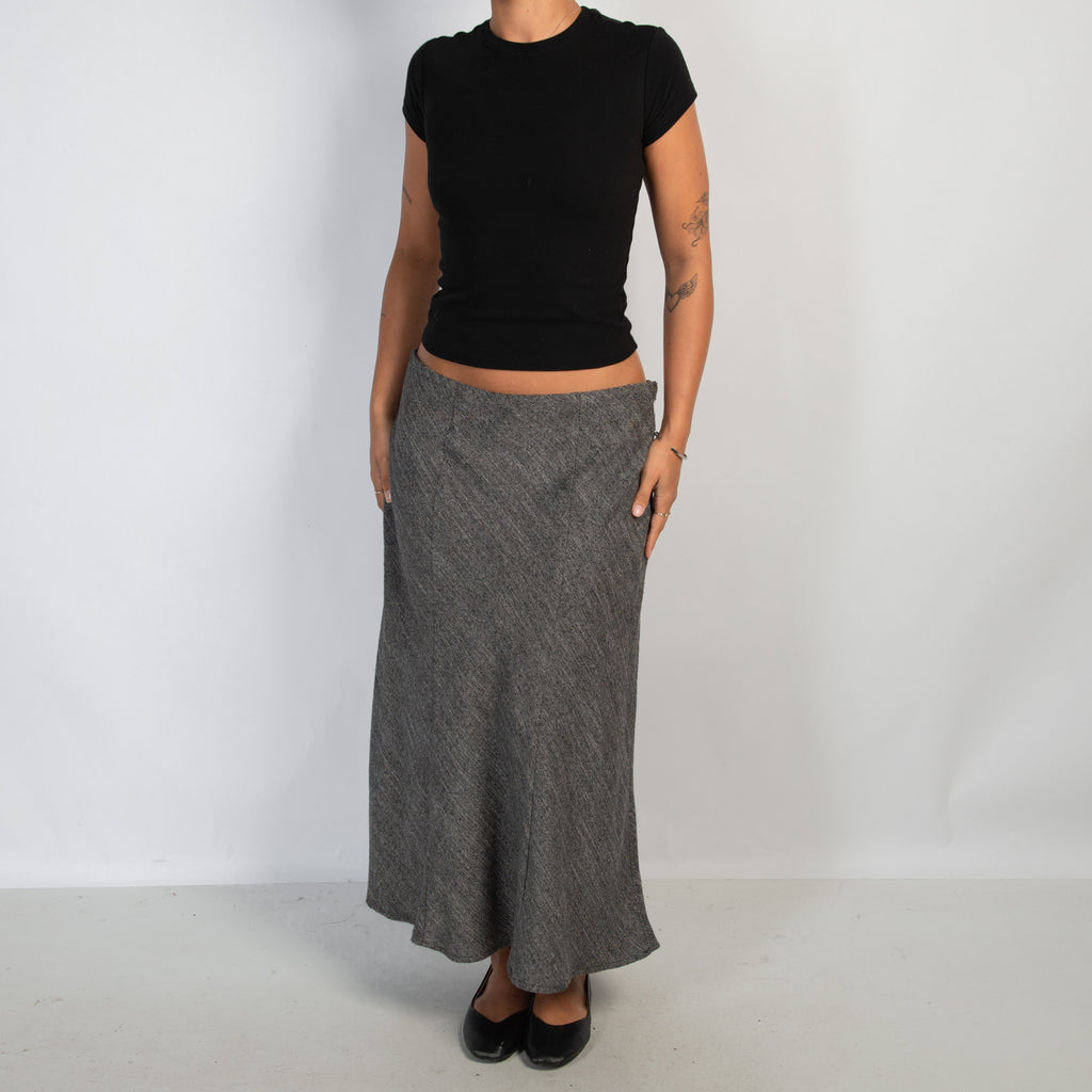 B&W MARLE LONGLINE SKIRT