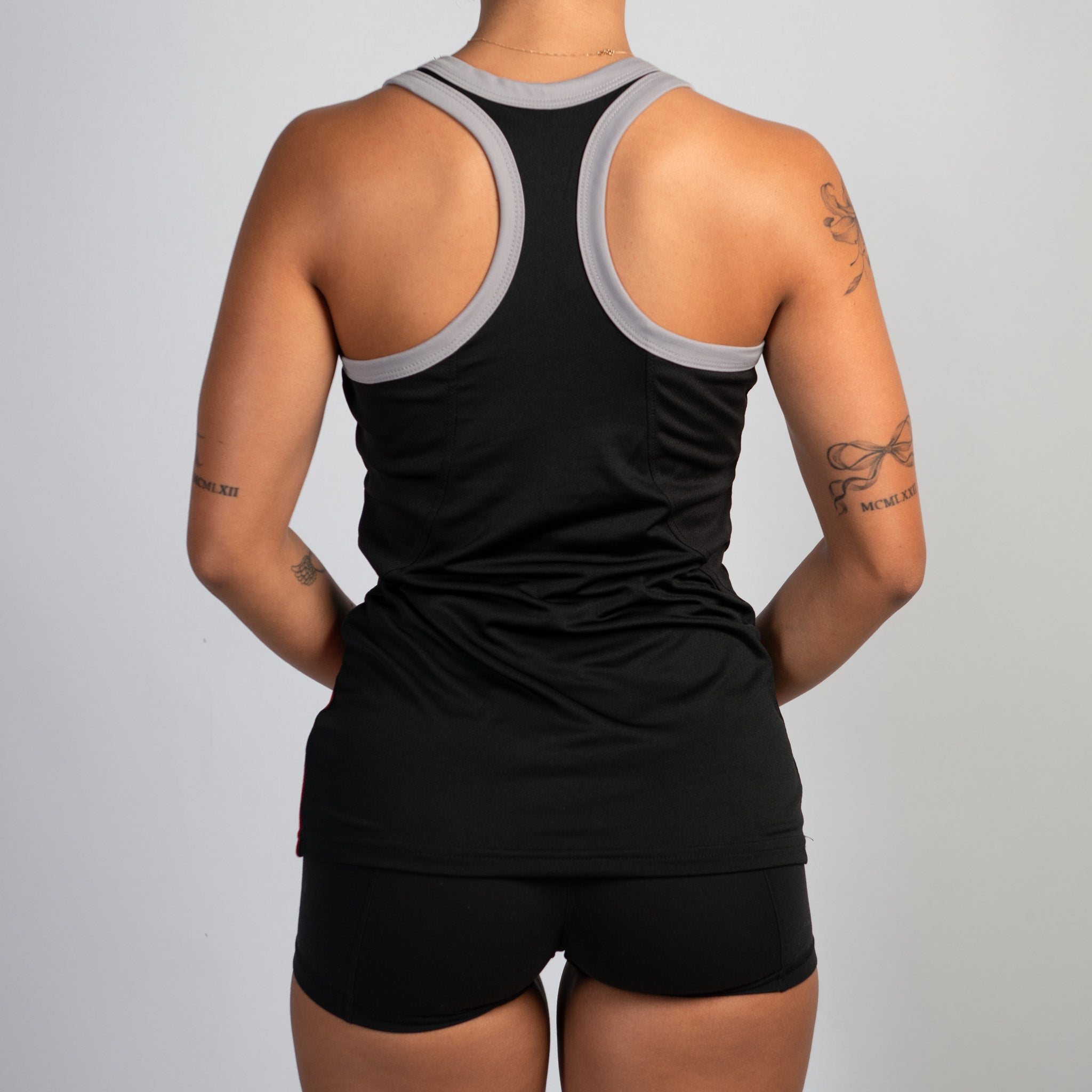 BLACK ACTIVE TANK TOP