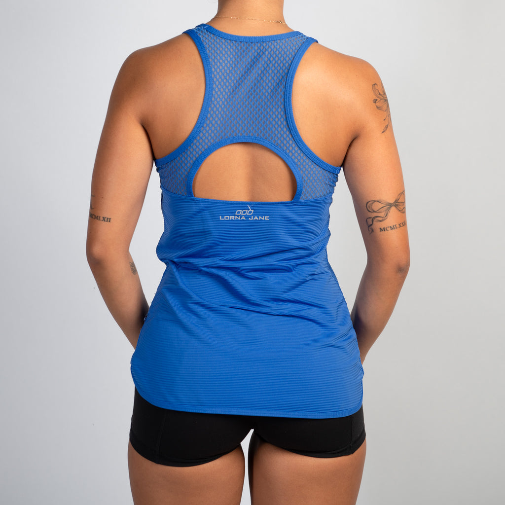 BLUE ACTIVE TANK TOP