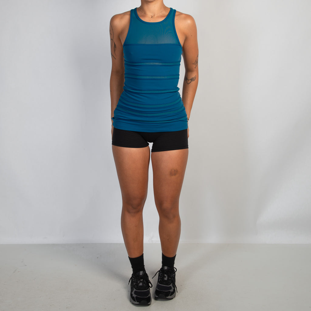 DARK TEAL ACTIVE TANK TOP