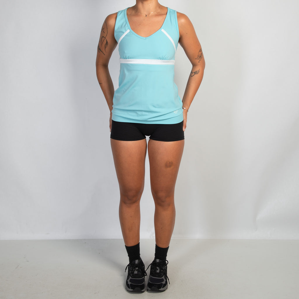 BLUE ACTIVE TANK TOP