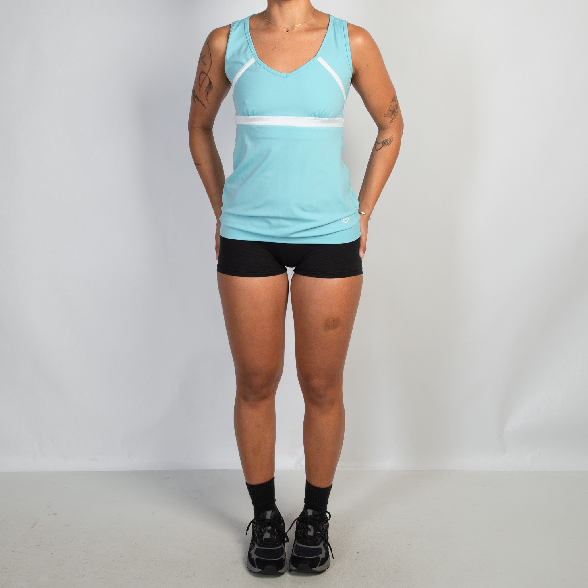 BLUE ACTIVE TANK TOP