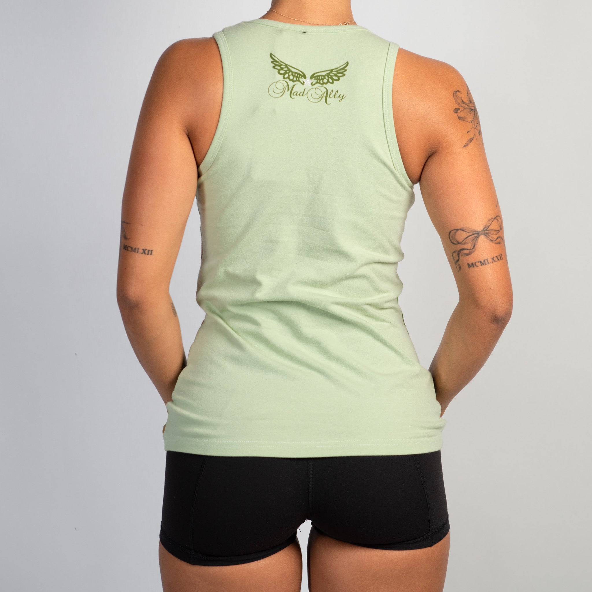 GRAPHIC CAMOUFLAGE TANK TOP