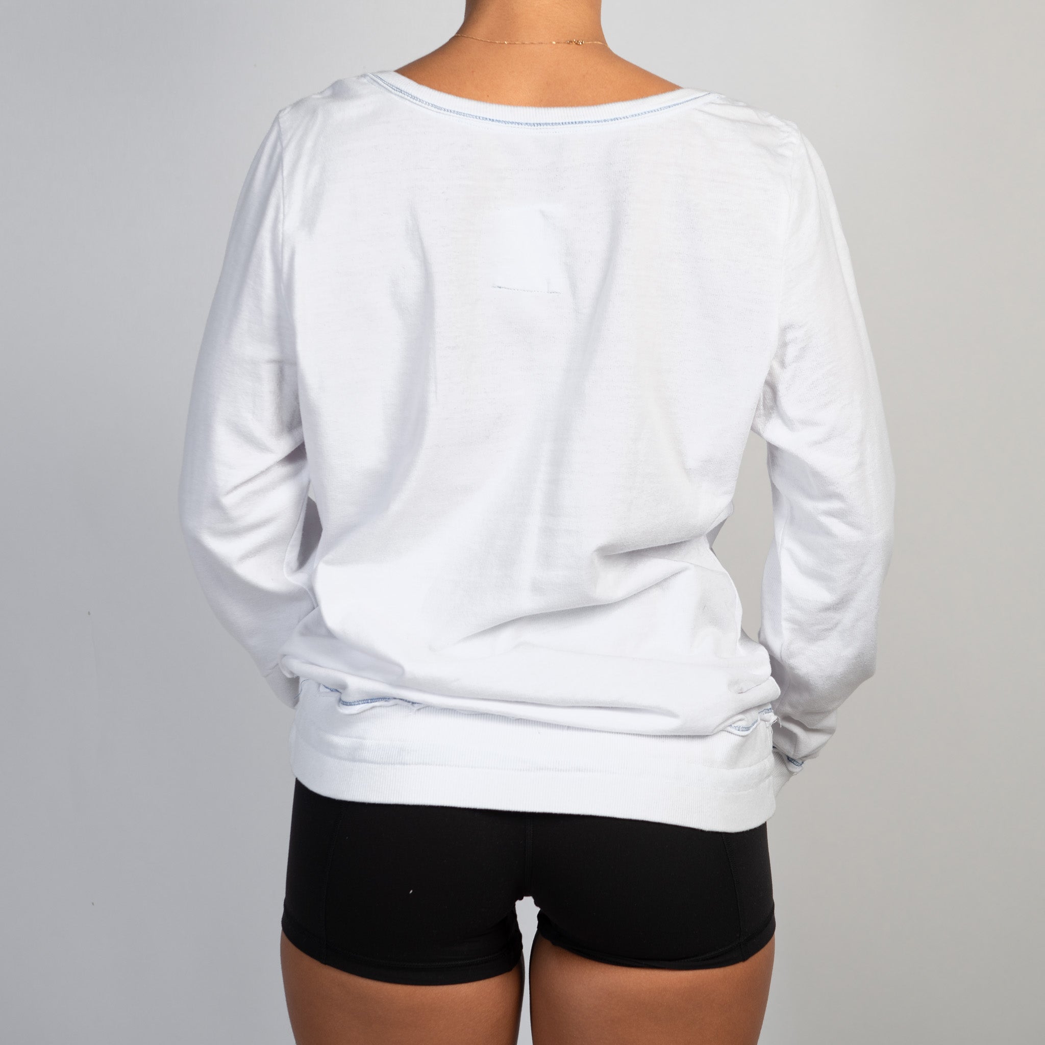 GRAPHIC DRAWSTRING TOP
