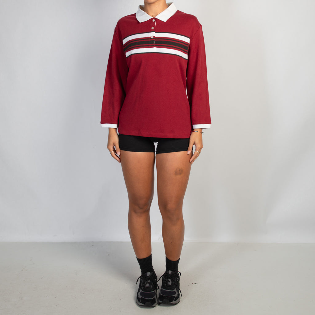 RED RUGBY JERSEY