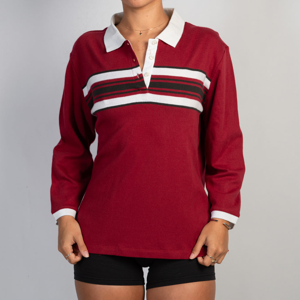 RED RUGBY JERSEY
