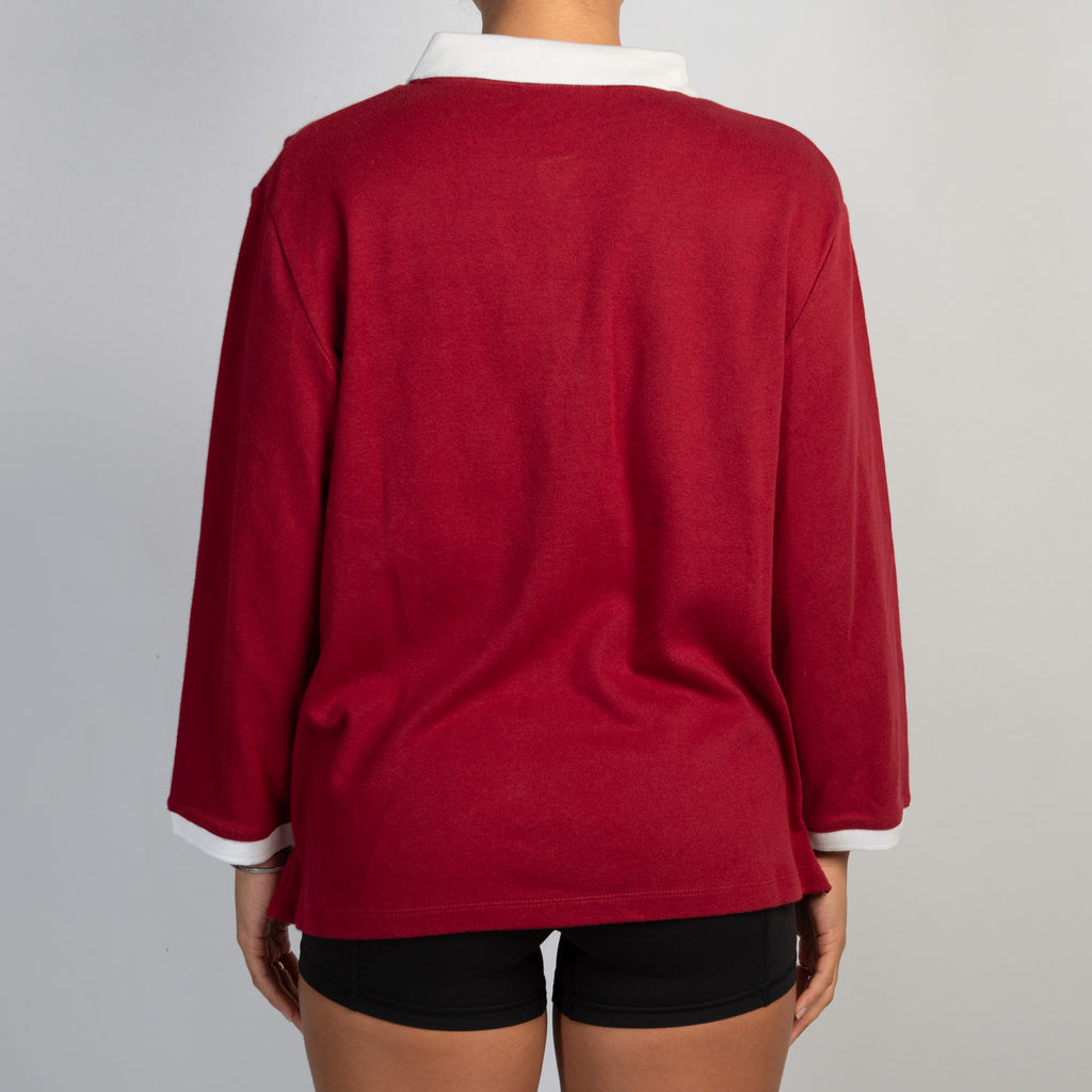 RED RUGBY JERSEY