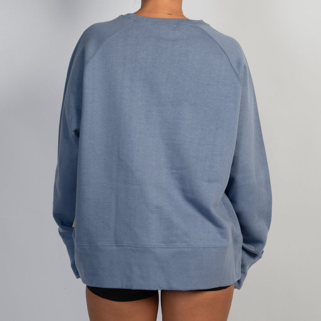 BLUE FLEECE SWEATHIRT