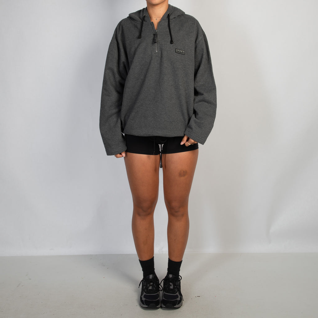 QUARTER ZIP FLEECE SWEATER