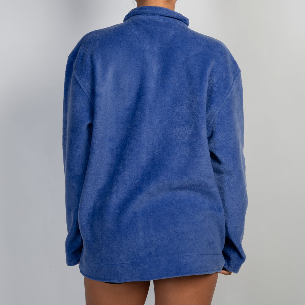 PURPLE FLEECE ZIP JACKET