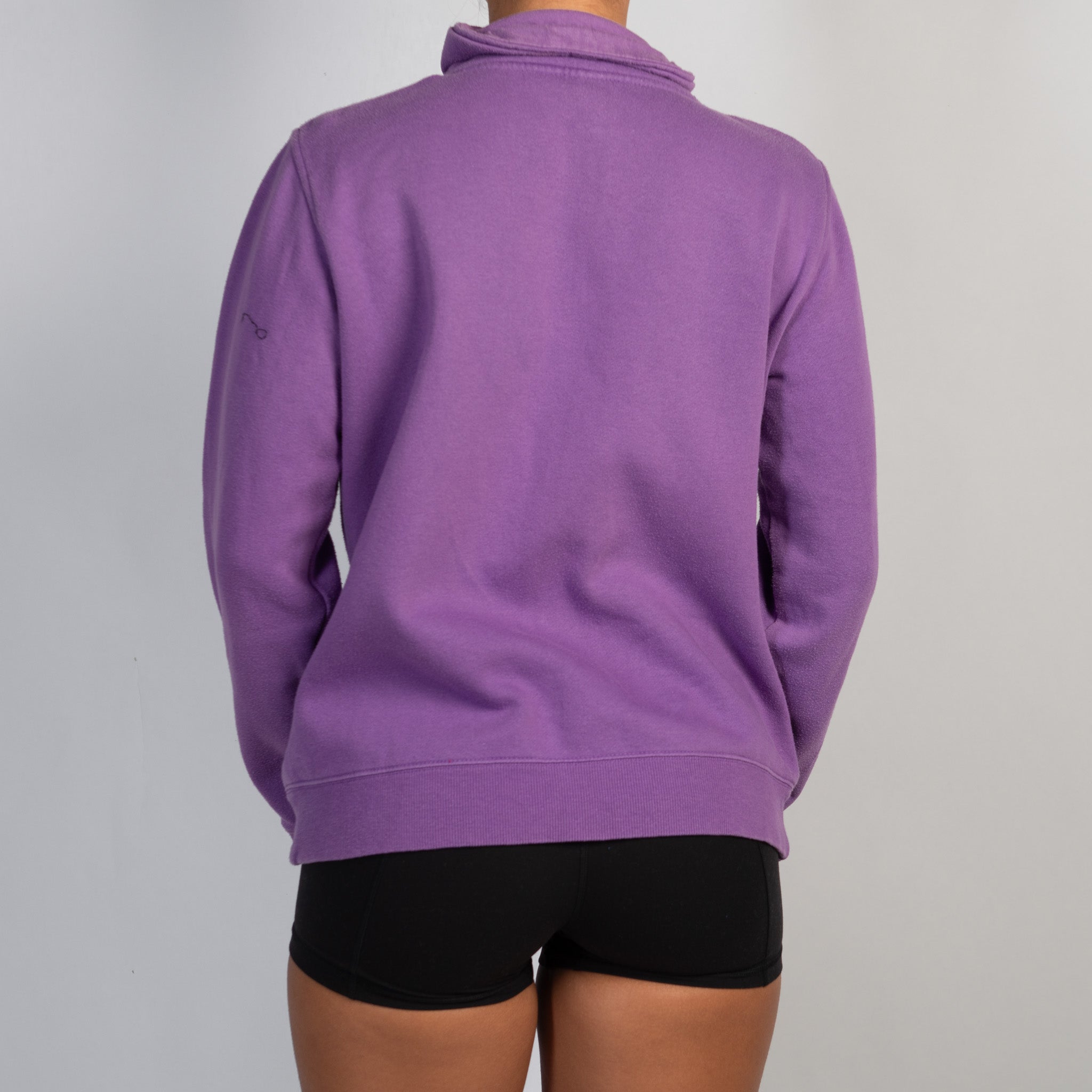 PURPLE FLEECE ZIP JACKET