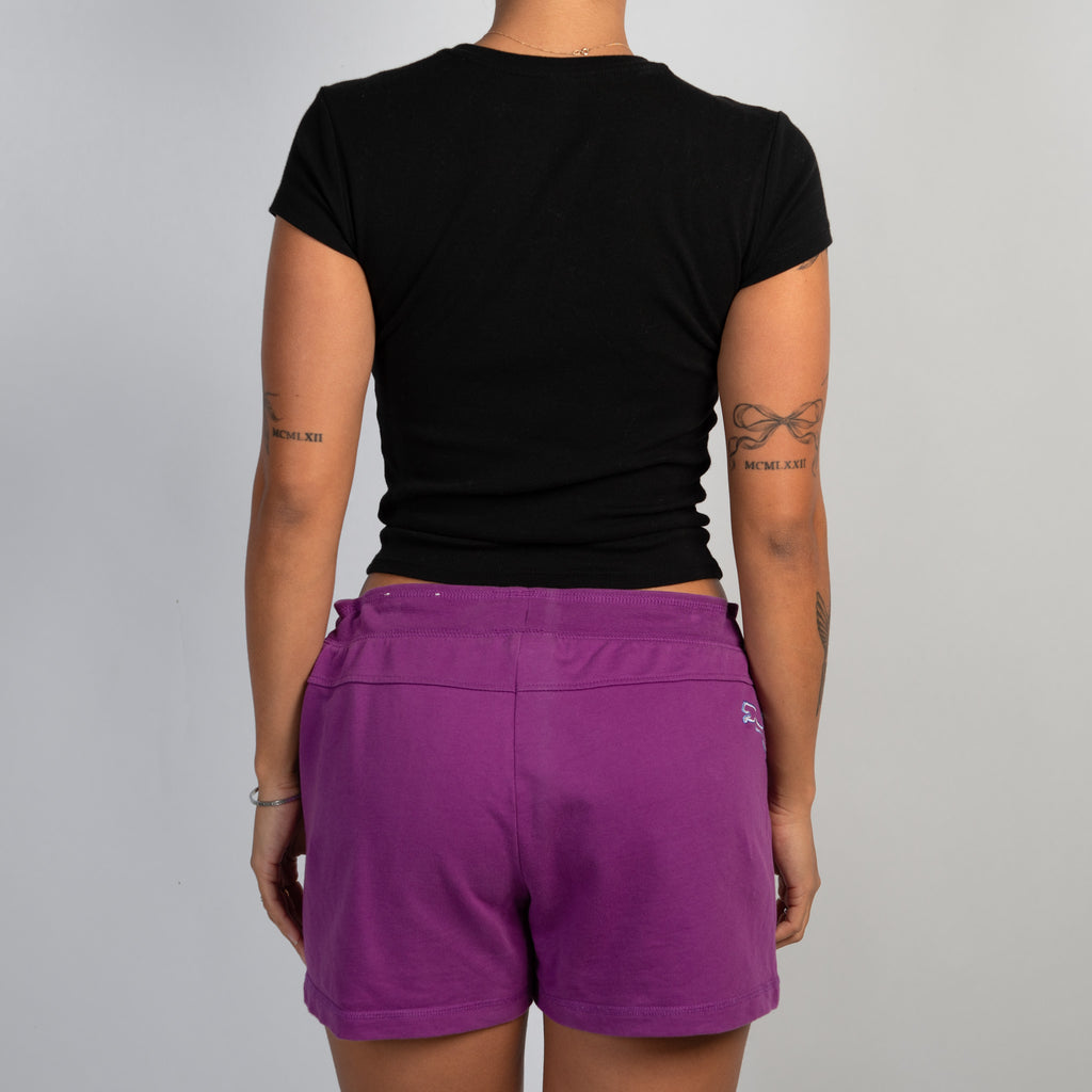 PURPLE LOUNGE SHORTS