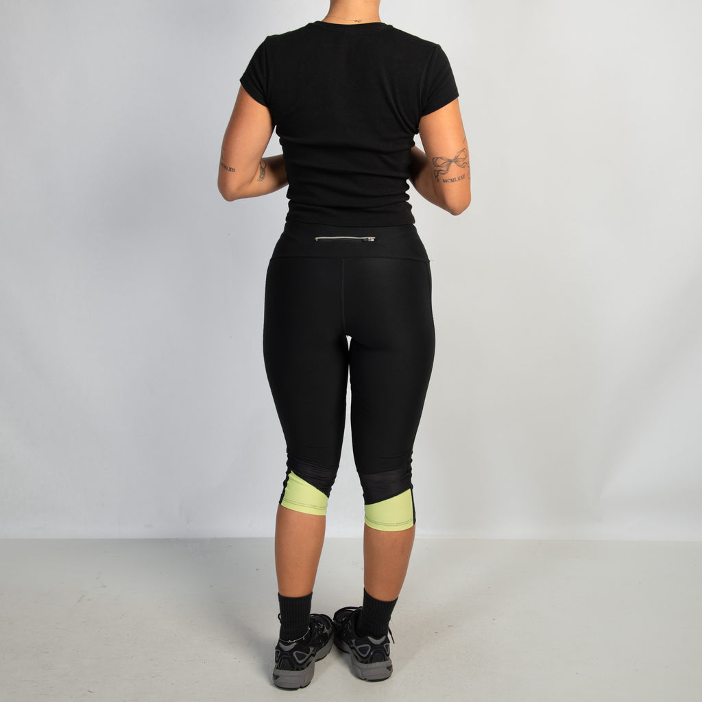 BLACK 3/4 TIGHTS