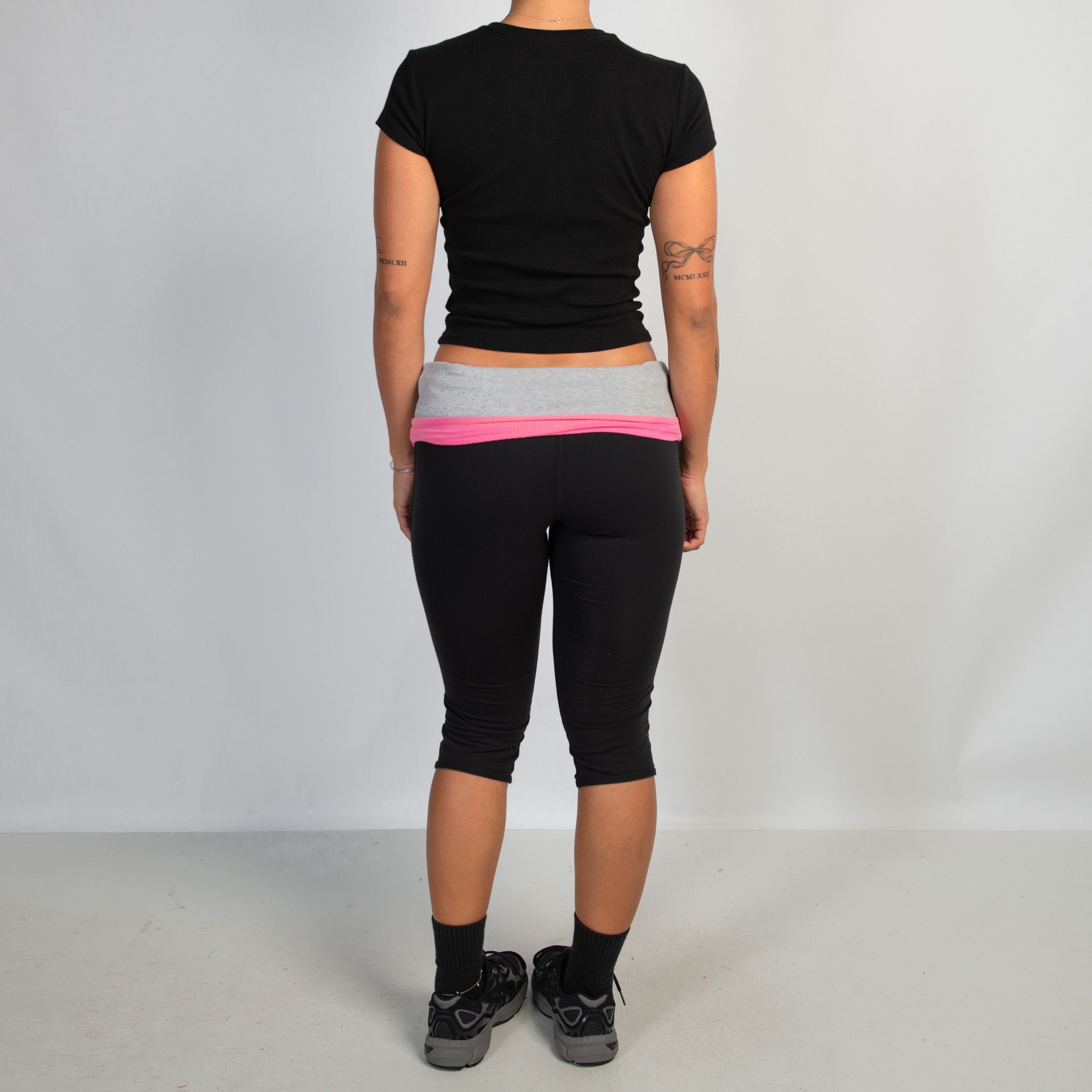 FOLD OVER 3/4 TIGHTS