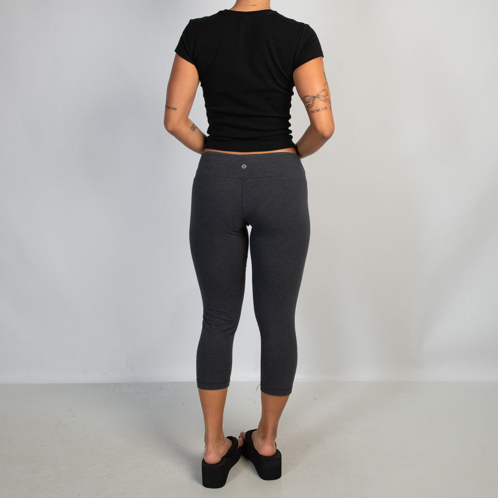CHARCOAL 3/4 TIGHTS