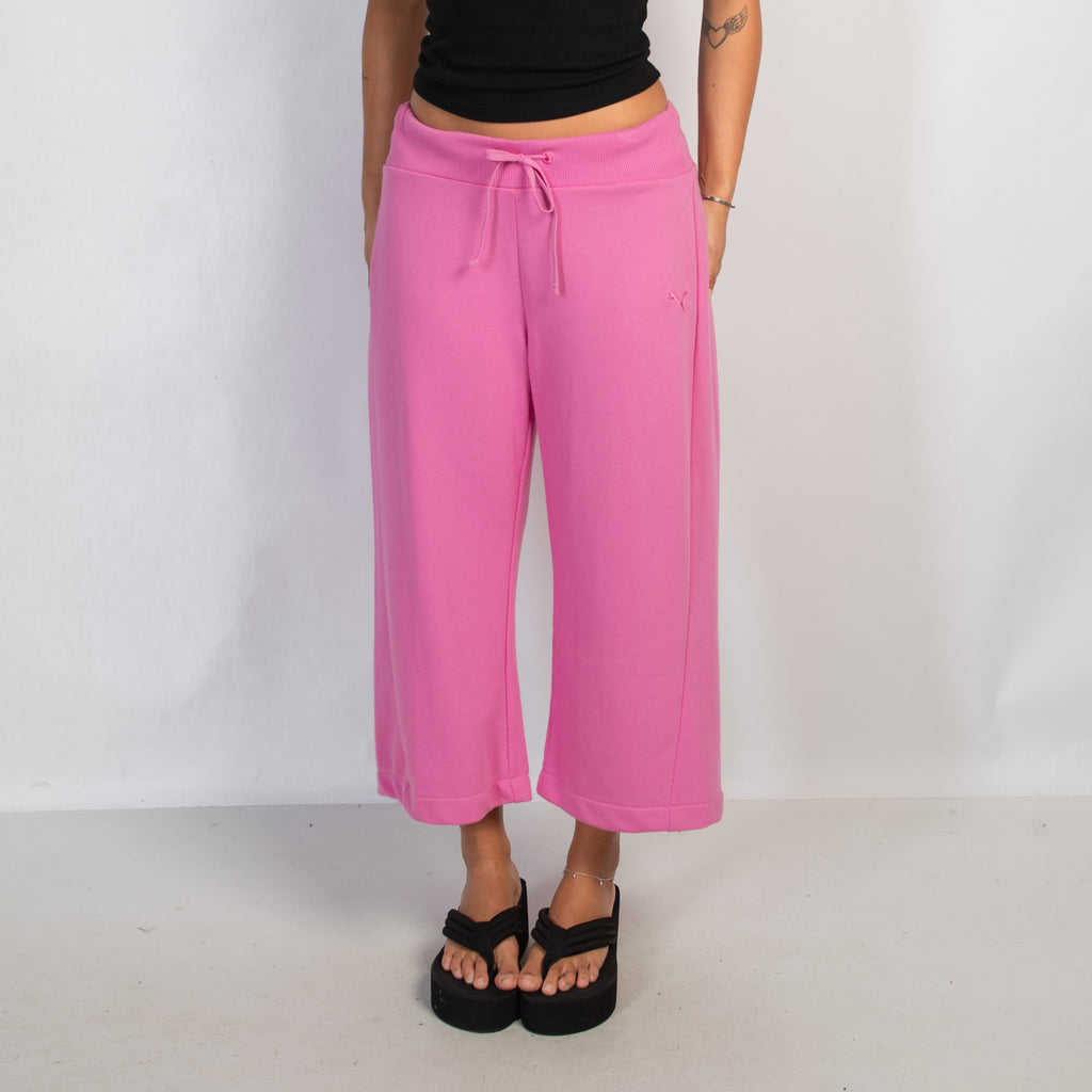 PINK CROP LOUNGE PANTS
