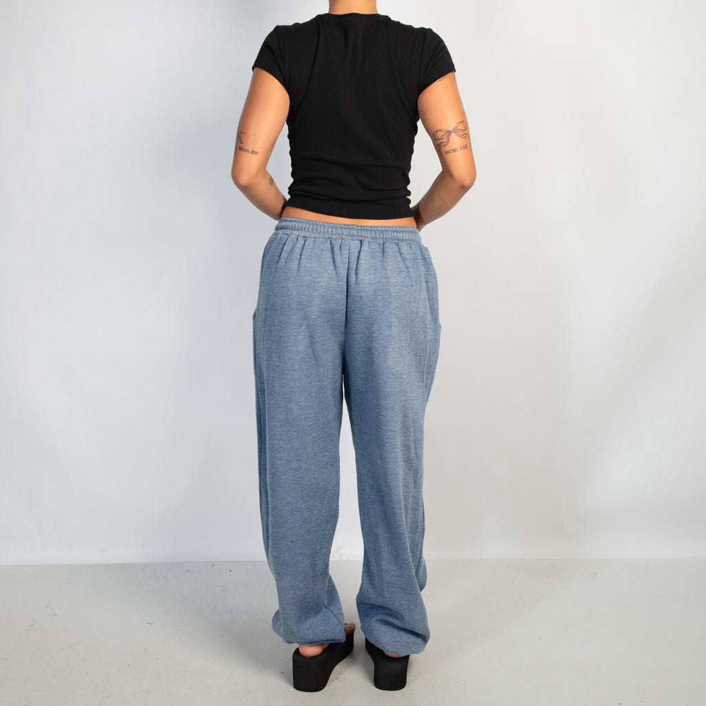 BLUE FLEECE SWEATPANTS