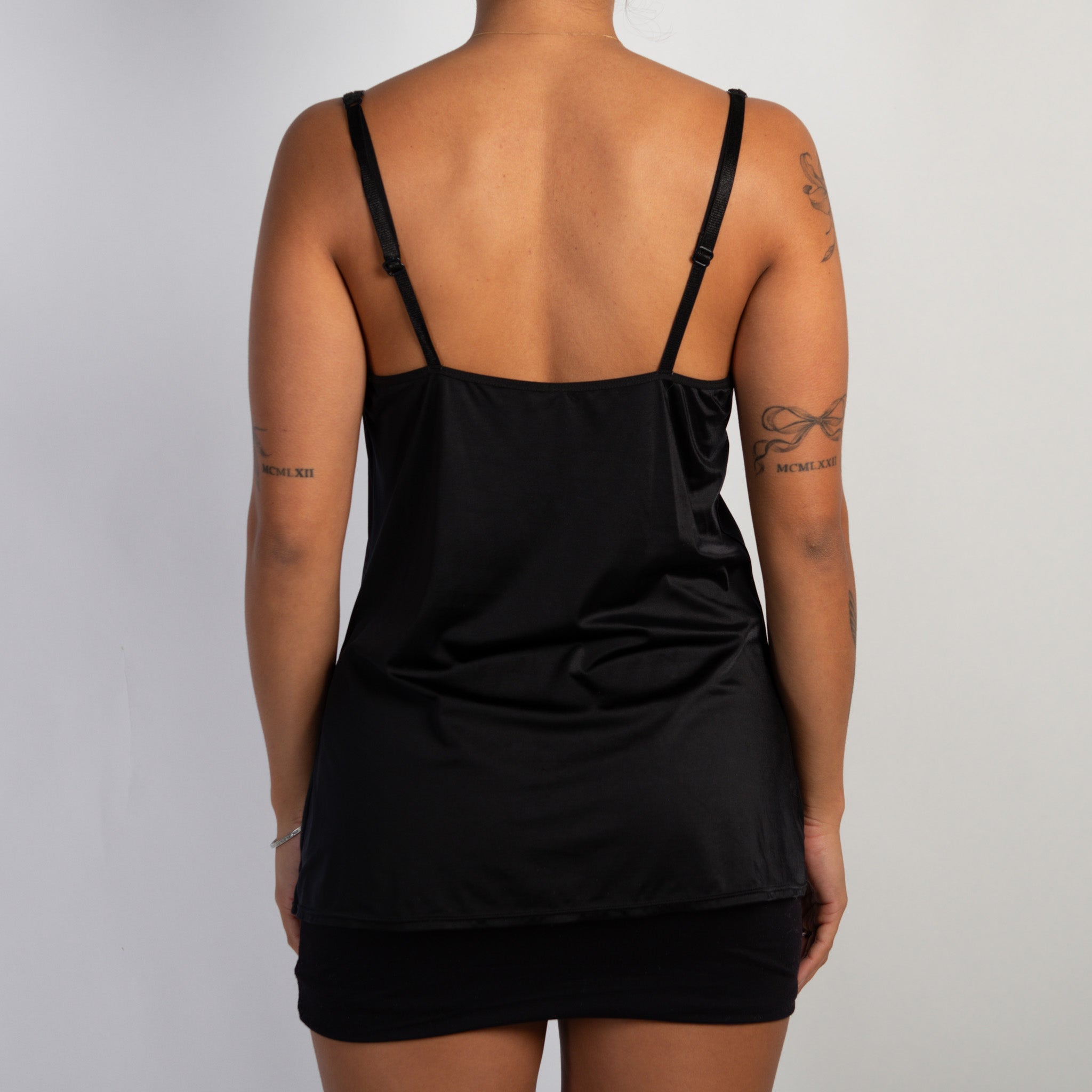 BLACK SLINKY CAMISOLE