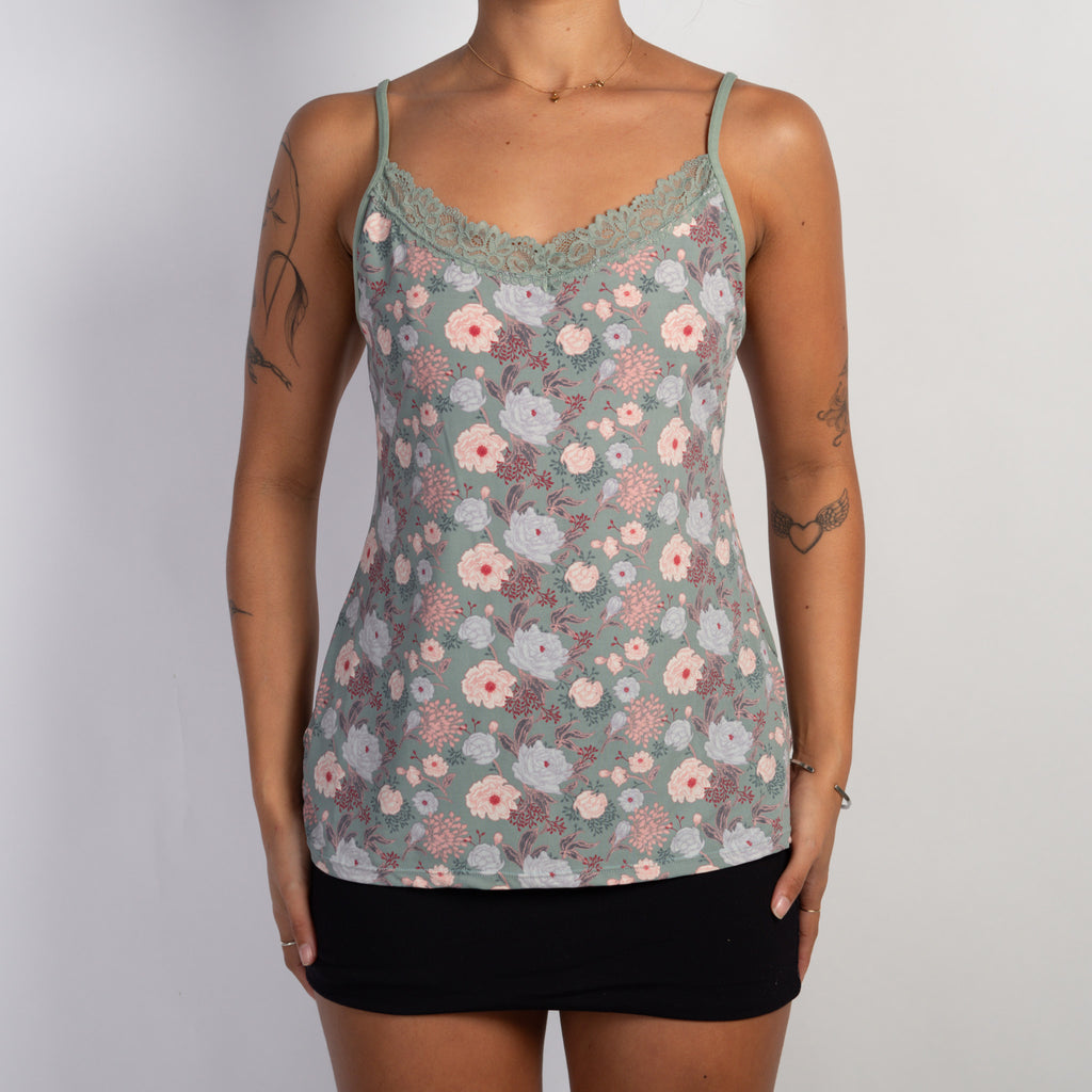 FLORAL SLINKY CAMISOLE