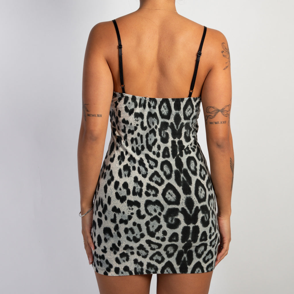 ANIMAL PRINT LONGLINE CAMISOLE