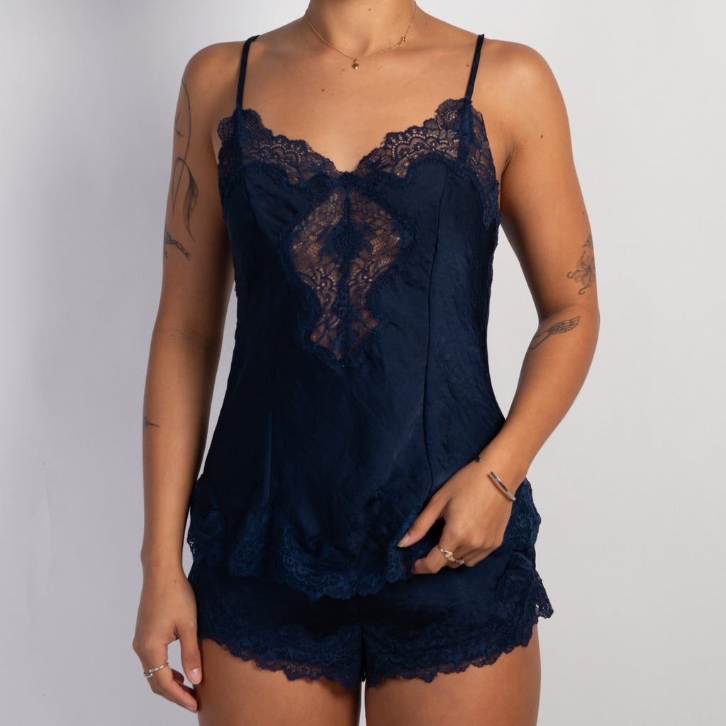 NAVY PYJAMA SET